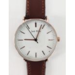 A Jack Wills watch (Jw018Flwh) with film front and back.