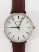A Jack Wills watch (Jw018Flwh) with film front and back.