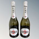 Two bottles of Martini Asti 750ml (2)