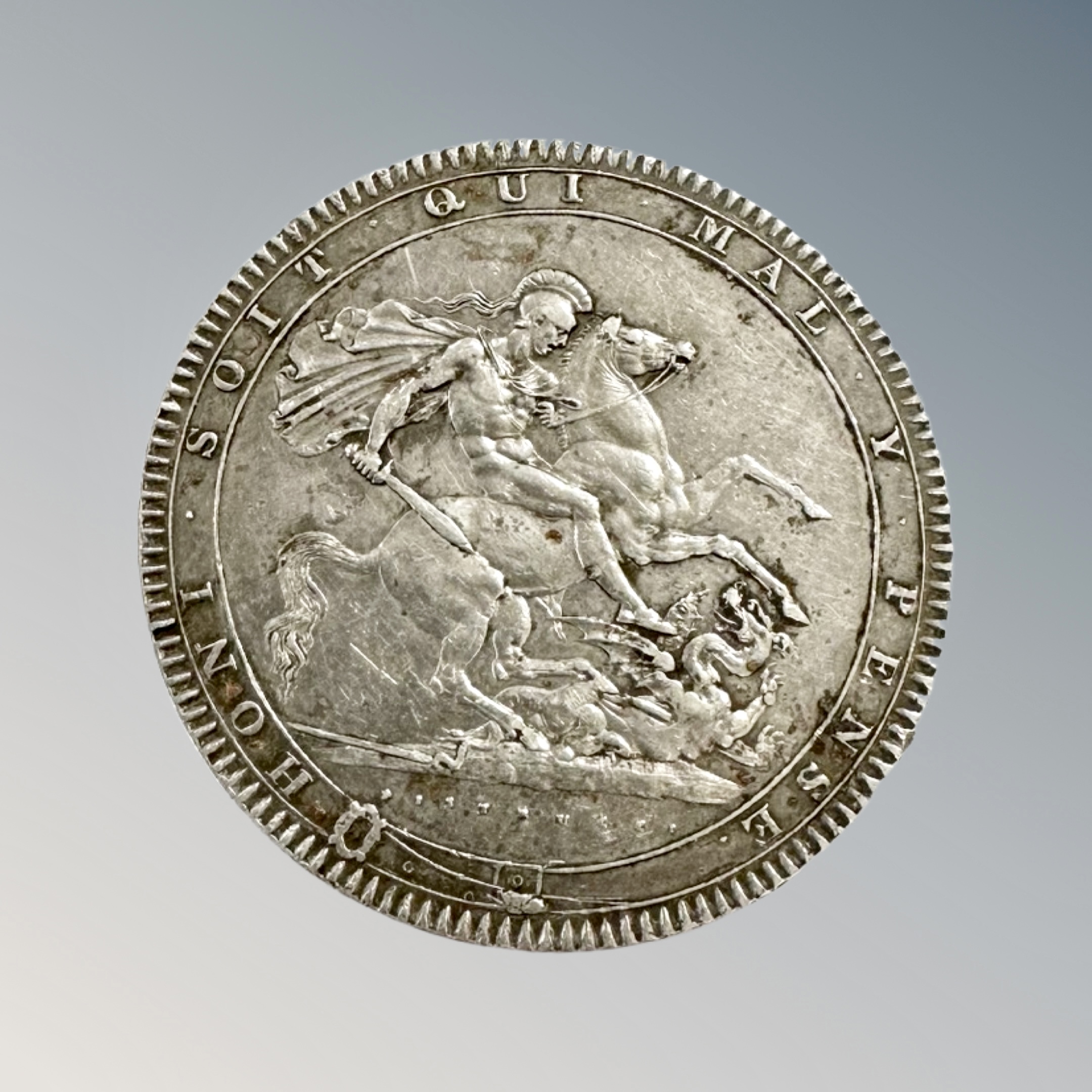 A George III crown 1819 - Image 2 of 2