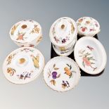 Seven pieces of Royal Worcester Evesham oven ware