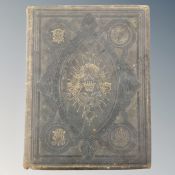 An antique Browns Self-interpreting family bible
