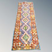 A Chobi kilim runner 194 cm x 63 cm