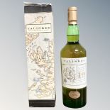 Talisker Isle of Skye single malt Scotch Whisky, 75cl, in card box.
