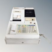 A Samsung ER-4615 electric cash register with keys