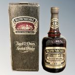 Bowmore Islay single malt Aged 12 years Scotch Whisky, 75cl, boxed.