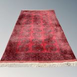 A Bokhara carpet, Afghanistan,