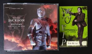 Michael Jackson: German 1st edition 1995 HIStory double cd set with spoken message to his fans on