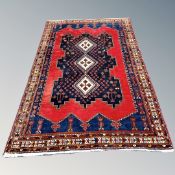 An Afshar rug, South-West Iran,