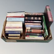 A box of books,