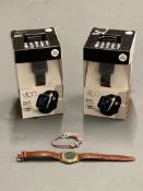 Two Vido Lifestyle Smart Watches, boxed,