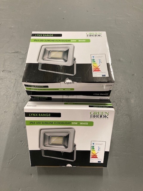 Five Links range IP65 LED slimline flood