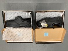 Two pairs of Grafter safety shoes, size