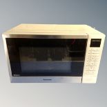 A Panasonic inverter microwave.