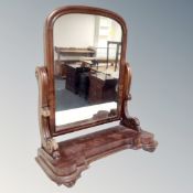 A Victorian toilet mirror