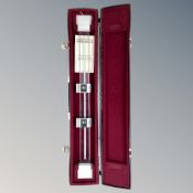A cased P Barclay & Partners DS 3 dual standard microscale