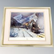A Terrence Cuneo signed limited edition print - Orient Express 578/850