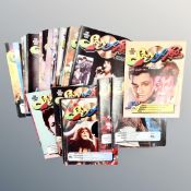 A box of The Radio 1 story of pop vintage magazines