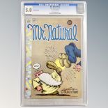 Apex Novelties Mr Natural #1, CGC Universal Grade 5.0, slabbed.