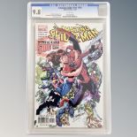 Marvel Comics The Amazing Spider-Man Double-Sized 500th Issue, CGC Universal Grade 9.8, slabbed.