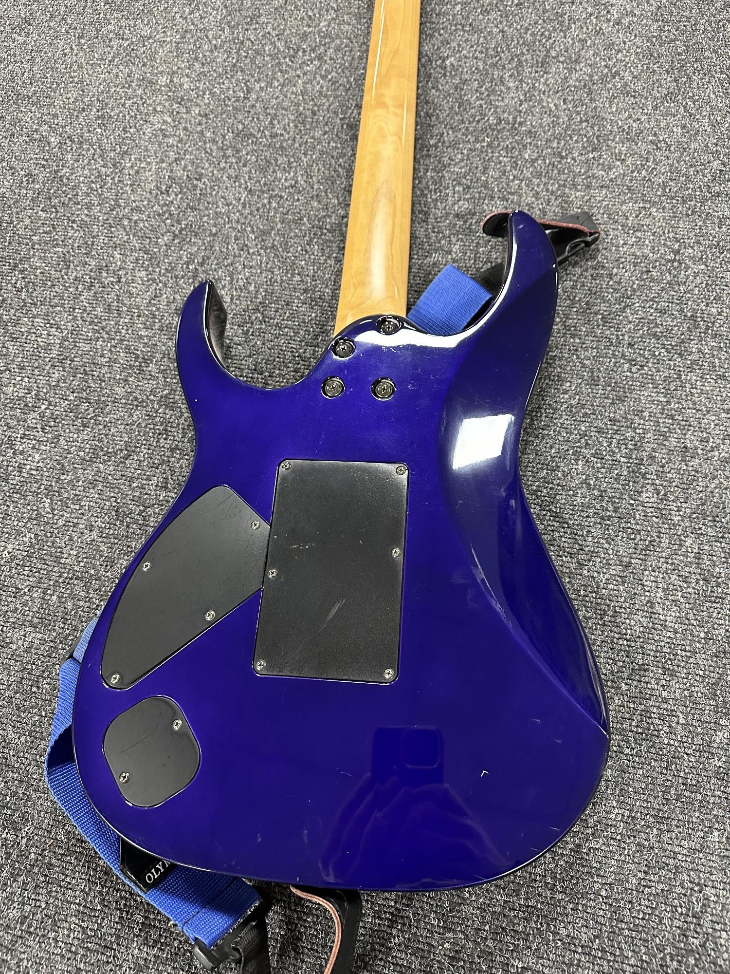 An Ibanez electric guitar, serial number F9705221, Made in Japan, in hard carry case. - Image 6 of 8