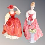 Two Royal Doulton figures - Buttercup modelled by Peggy Davies HN2399 and Alexander HN 3292