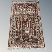 An Iranian prayer rug,