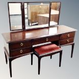 A Stag minstrel dressing table,