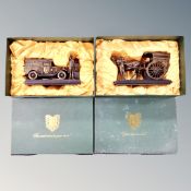 Two boxed Ringtons tea ornaments