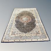 An Indian carpet of Persian Tabriz design,