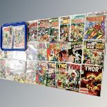 Twenty nine vintage Marvel comics to include seventeen issues The Mighty Thor, 12 & 15c covers,