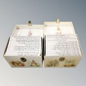 Two Beatrix Potter Peter Rabbit book box sets