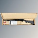 A Sportsmarketing pump action BB .177 air rifle, in box with manual.