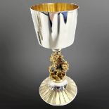 A fine Elizabeth II Aurum silver-gilt goblet Made by Order of the Dean & Chapter of Westminster to