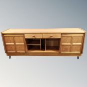 A Nathan teak low sideboard