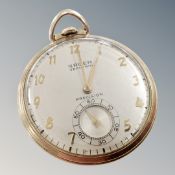 A Gruen Veri-thin gold-filled pocket watch.