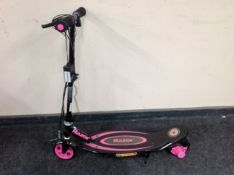 A Razor electric scooter