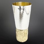 A fine Elizabeth II Aurum silver-gilt goblet Made by Order of the Dean and Chapter of York to