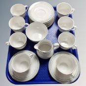 18 pieces of Royal Doulton Berkshire tea china.
