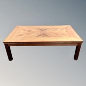 A continental low coffee table