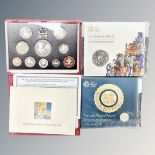 A Royal Mint 1998 United Kingdom Deluxe Proof Set, with certificate,