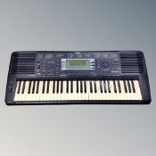 A Yamaha PSR-630 electric keyboard (af).