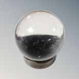 A crystal ball, diameter 5.