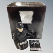A Gentle Giant Star Wars collectable mini bust Lieutenant Renz number 2459 of 2500.