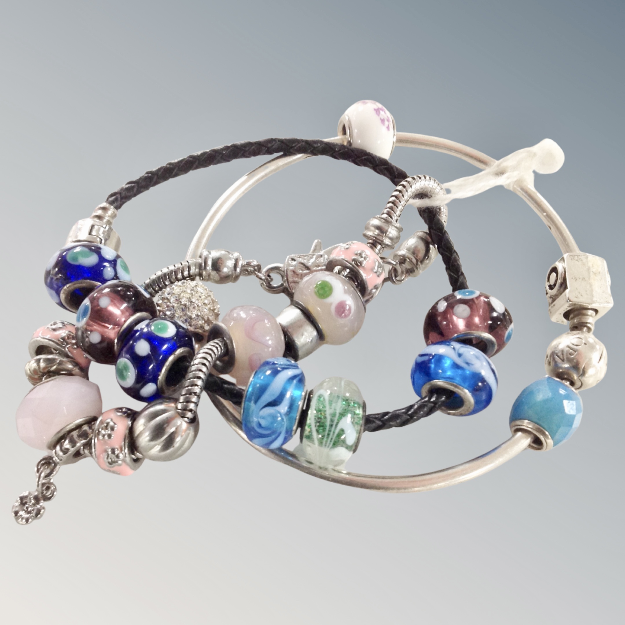 A Pandora bracelet,