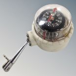 A vintage car navigator compass for afixing