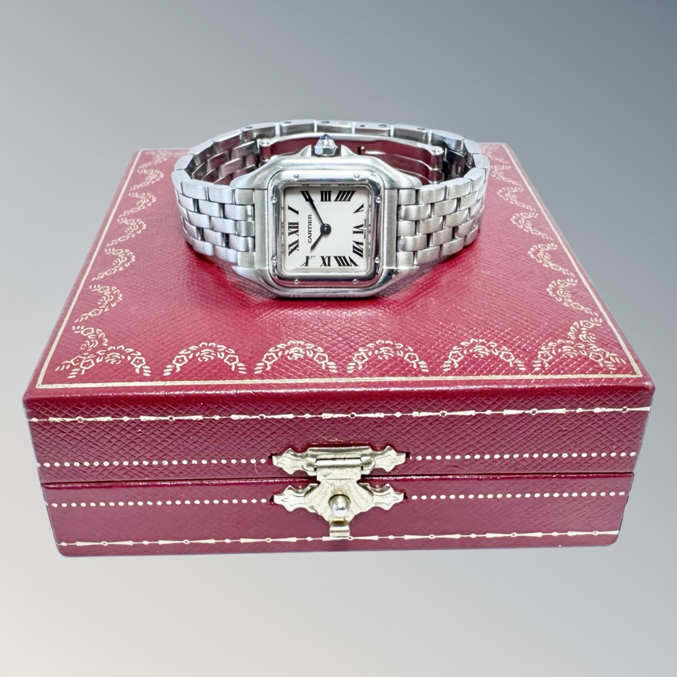 A lady's Cartier stainless steel Panthere quartz wristwatch, ref. - Image 2 of 2
