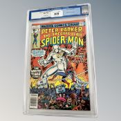 Marvel Comics Peter Parker The Spectacular Spider-Man #9, CGC Universal Grade 9.6, slabbed.