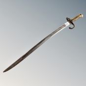 A French model 1866 Chassepot bayonet