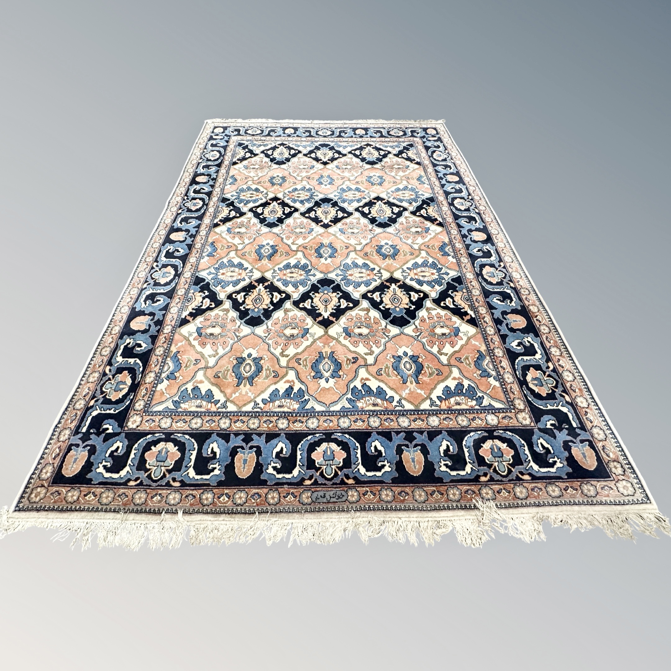 A Bakhtiari carpet, West Iran, signed,